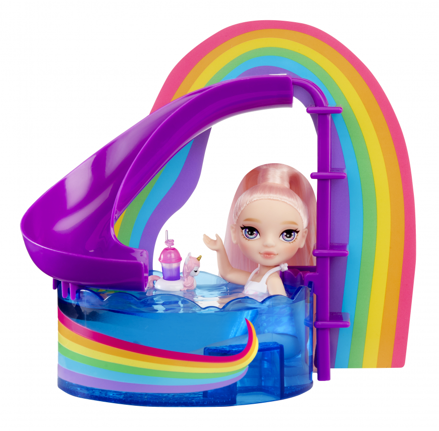 Rainbow High Little Pool Day with Blush doll Playset