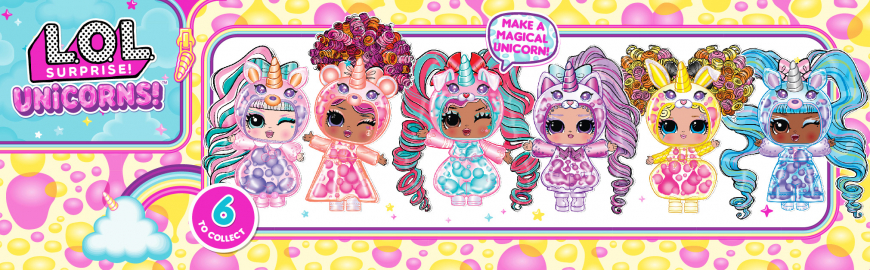 LOL Surprise Unicorns dolls 2024 lava lamp experience