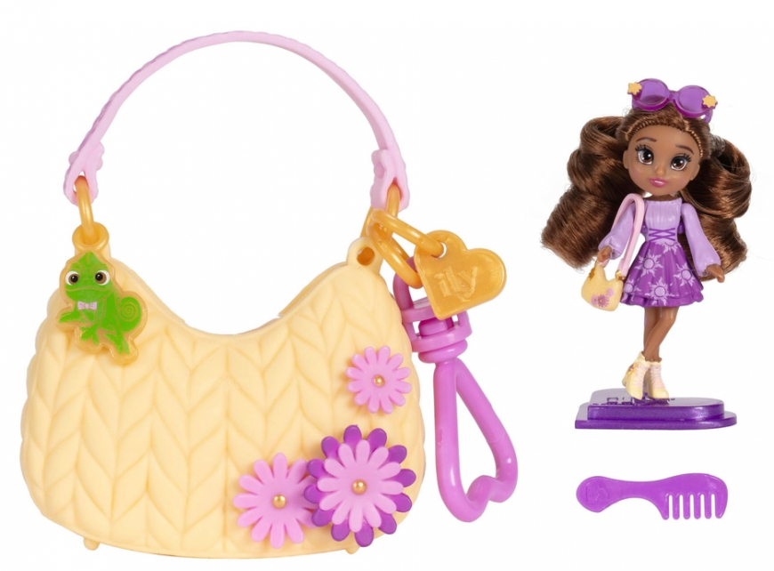 iLY 4Ever Disney Tote-ily Teenies Series 1 Rapunzel doll