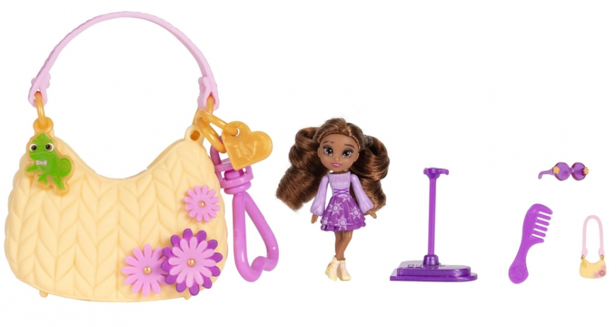 iLY 4Ever Disney Tote-ily Teenies Series 1 Rapunzel doll
