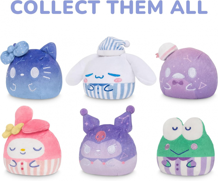 Teeturtle Sanrio Hello Kitty and Friends 3" Reversible Plush Mystery Box