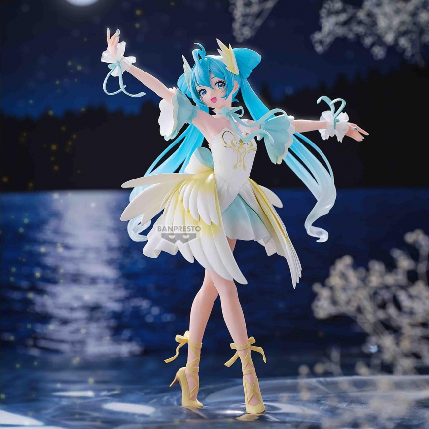 Vocaloid Hatsune Miku Classical Tuning - Swan Lake Evolve Figure from Banpresto