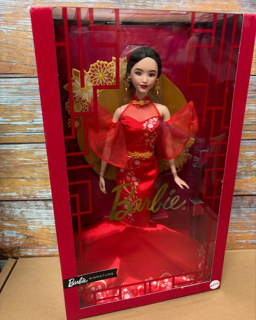 Barbie Signature Lunar New Year Doll 2025 YouLoveIt Barbie Signature Lunar New Year Doll 2025 YouLoveIt