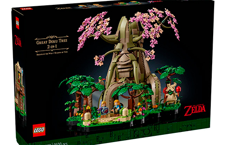 LEGO The Legend of Zelda Great Deku Tree 2-in-1 Model Building Set 77092