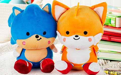 Hallmark Better Together Sega Sonic The Hedgehog Magnetic Plush Toys