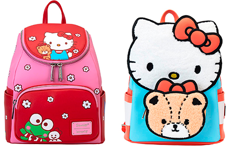 New Loungefly Sanrio Hello Kitty and Friends backpacks, wallets, bags and more