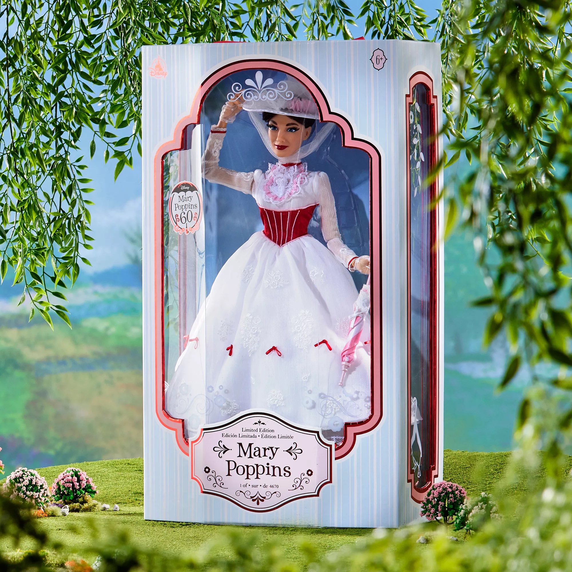 Disney Store Mary Poppins 60th Anniversary Limited Edition Doll