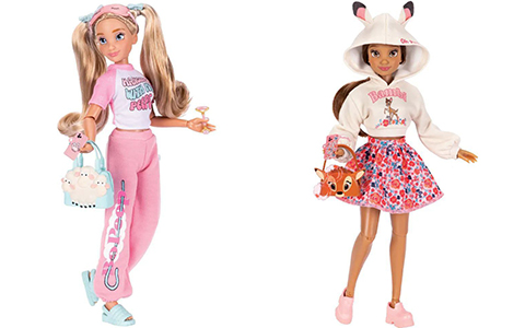 New Disney iLY 4Ever Toy Story Bo Peep and Bambi dolls