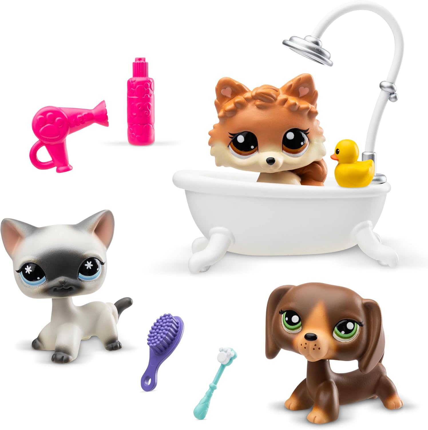 Littlest Pet Shop - Paquete de juego de día nevado - LPS