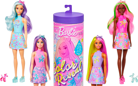 Barbie Color Reveal Balloon Animals Series