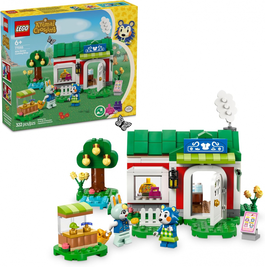 LEGO Animal Crossing Able Sisters Clothing Shop Playset 77055