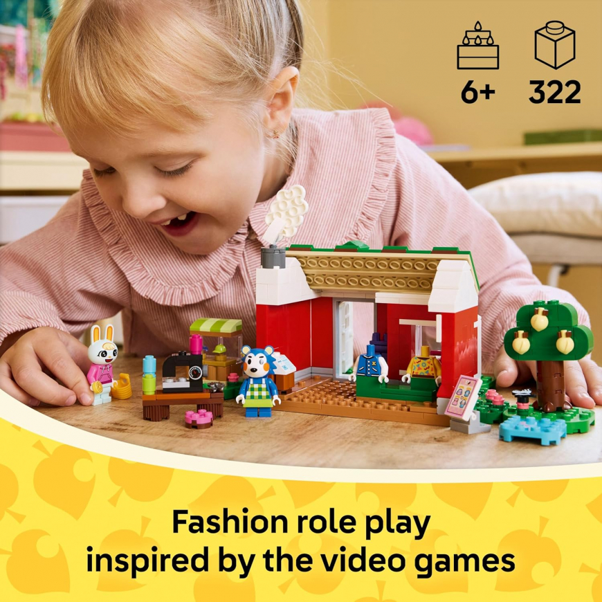 LEGO Animal Crossing Able Sisters Clothing Shop Playset 77055