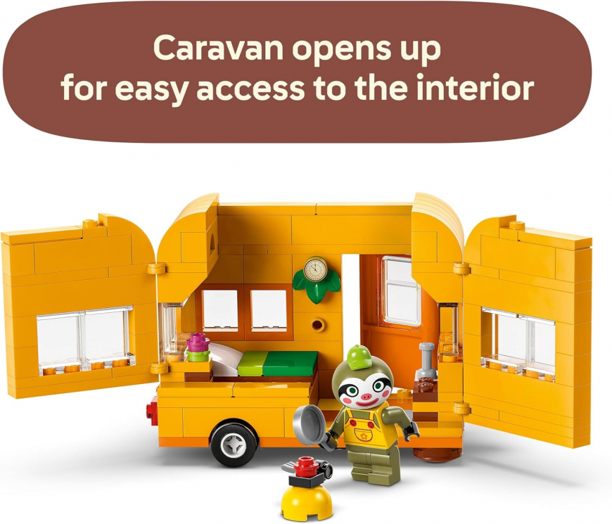 LEGO Animal Crossing Leif’s Caravan & Garden Shop 77054