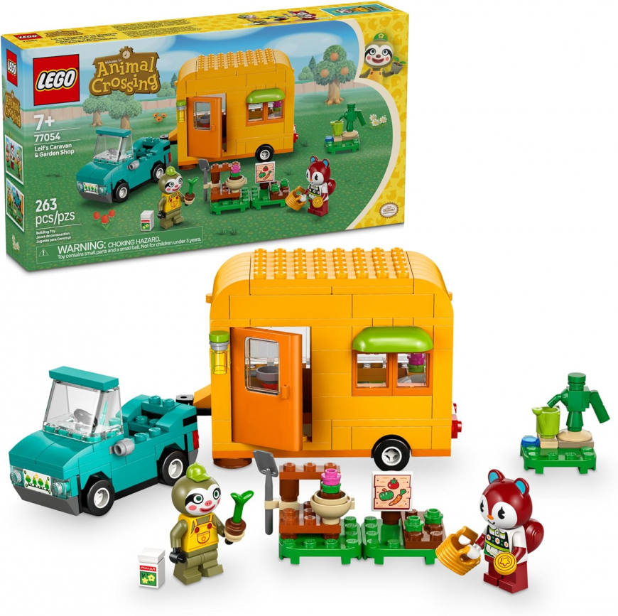 LEGO Animal Crossing Leif’s Caravan & Garden Shop 77054
