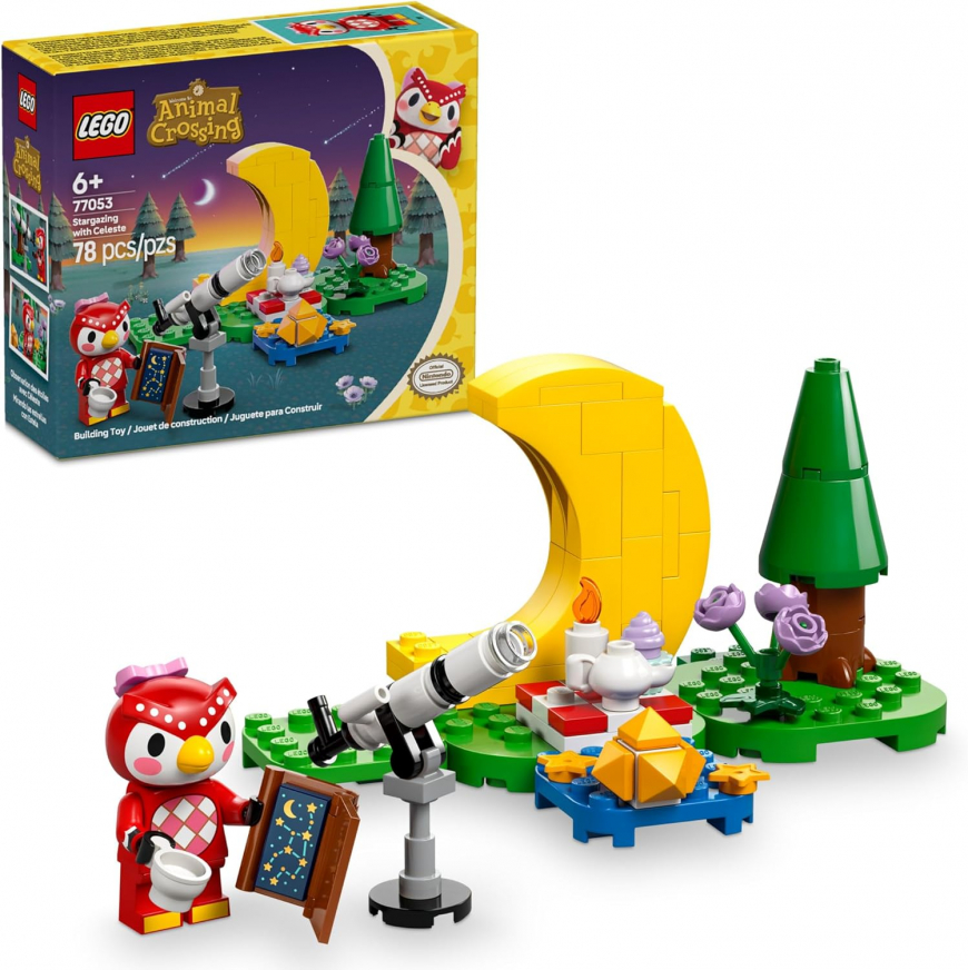 LEGO Animal Crossing Stargazing with Celeste 77053