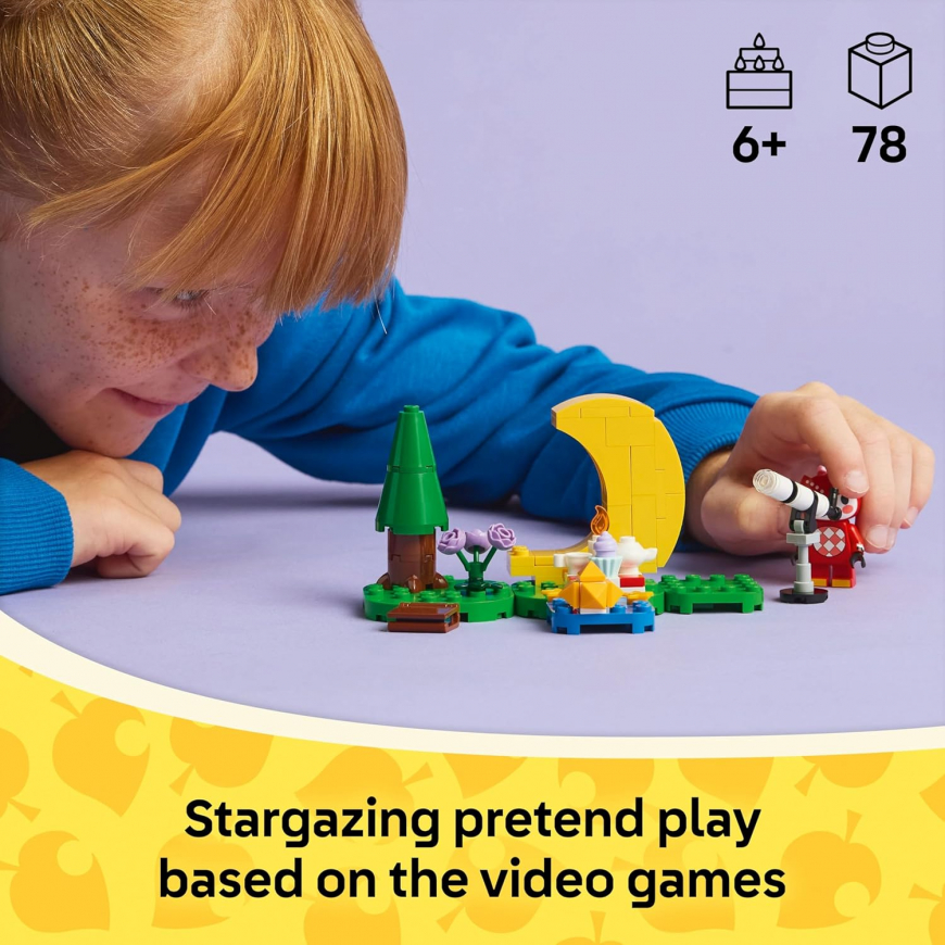 LEGO Animal Crossing Stargazing with Celeste 77053
