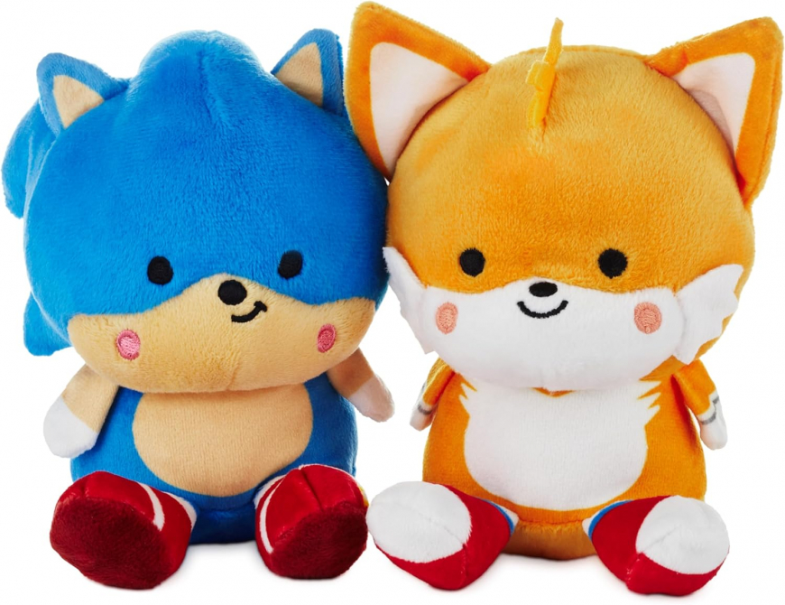 Hallmark Better Together Sega Sonic The Hedgehog Magnetic Plush Toys