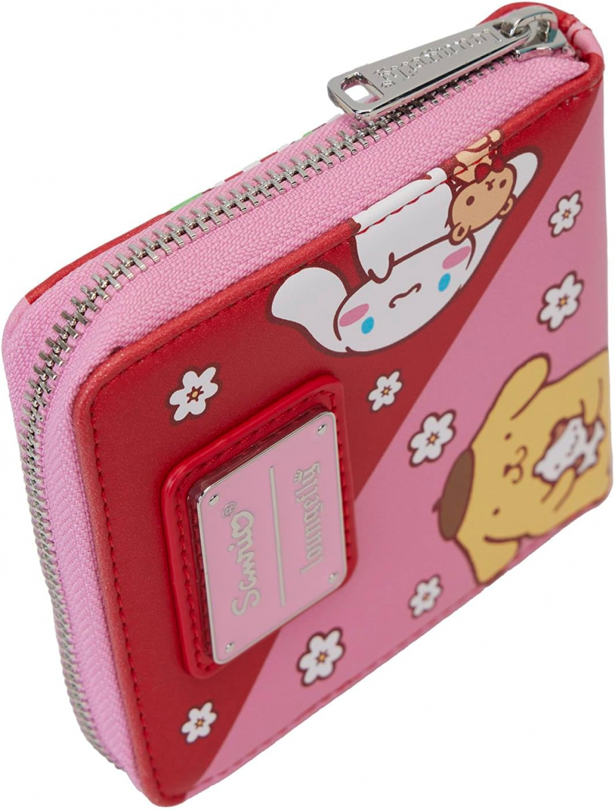 Loungefly Sanrio Hello Kitty & Friends Color Block Zip Around Wallet