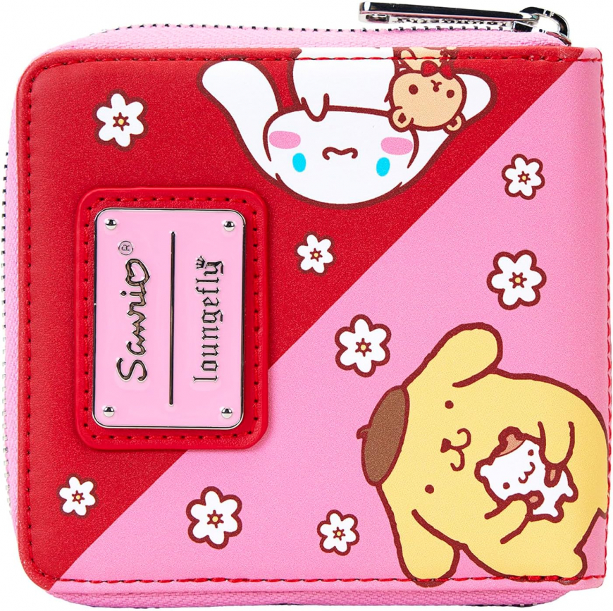 Loungefly Sanrio Hello Kitty & Friends Color Block Zip Around Wallet