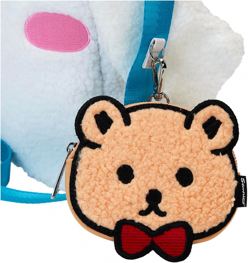 Loungefly Sanrio Cinnamoroll Sherpa Tote Bag with Coin Bag