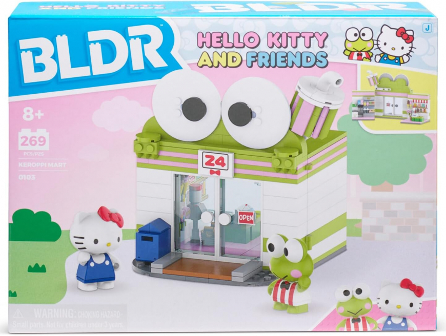 Hello Kitty and Friends Keroppi Mart Building Set