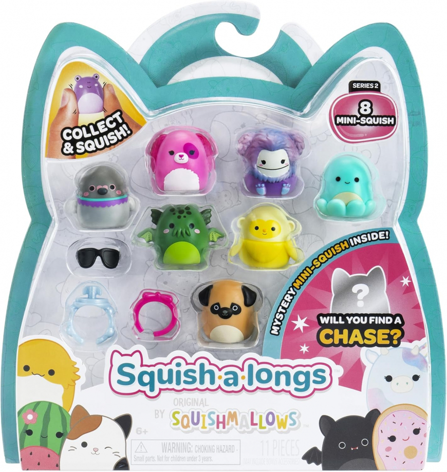 Squish-a-longs 8 Pack series 1 wave 2 Style 1 2025