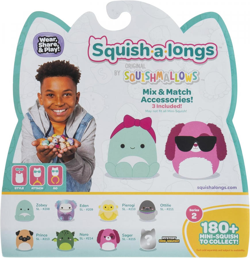 Squish-a-longs 8 Pack series 1 wave 2 Style 1 2025