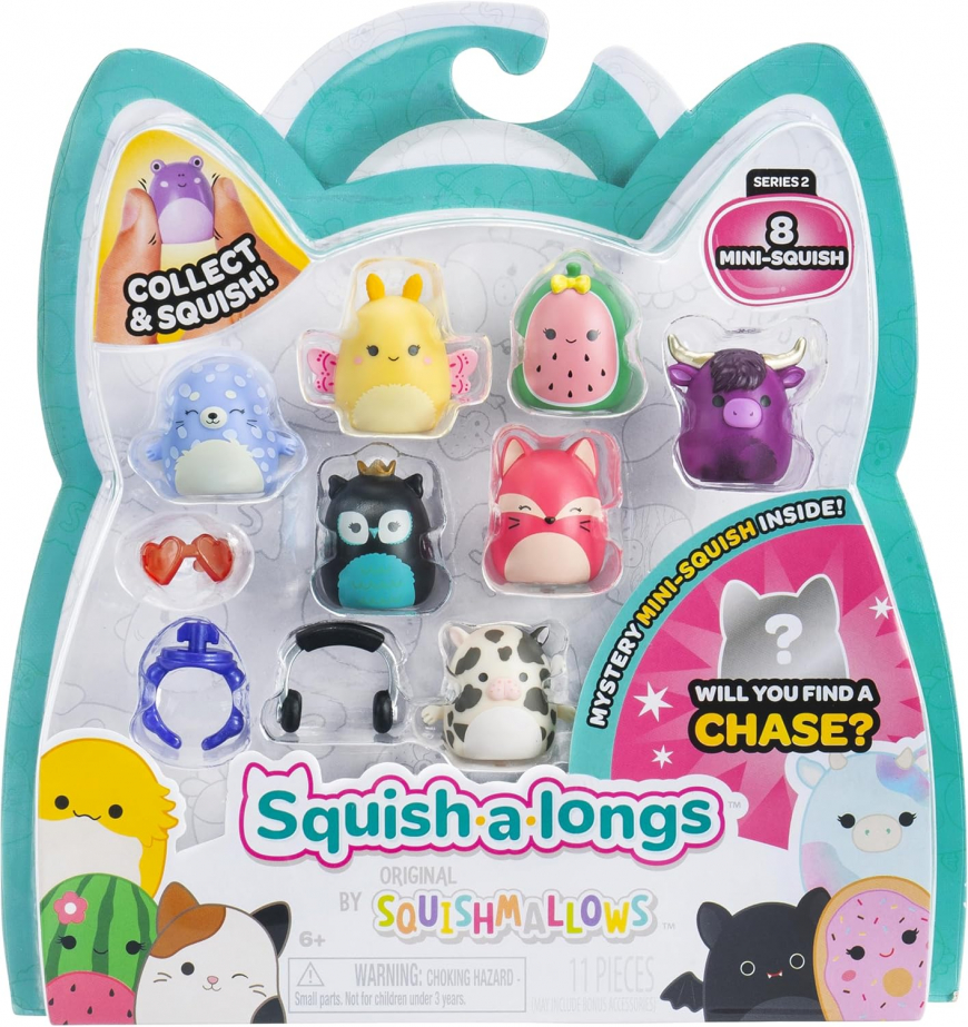 Squish-a-longs 8 Pack series 1 wave 2 Style 4