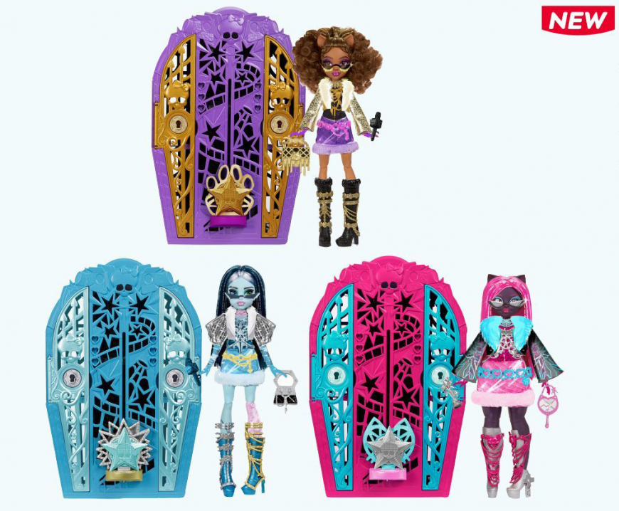 Monster High Skulltimate Secrets Hauntlywood Mysteries dolls prototypes