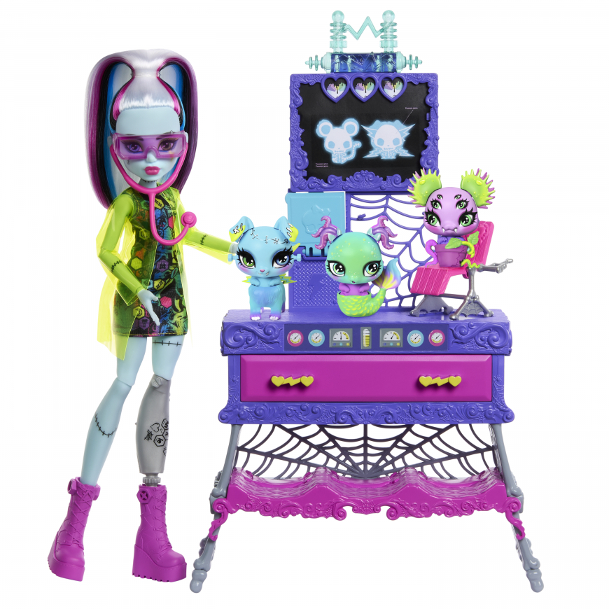 Monster High Make-A-Monster Pet Playset with Frankie Stein Doll