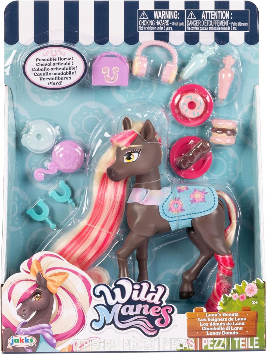 Wild Manes Donut Shop Set with Lana
