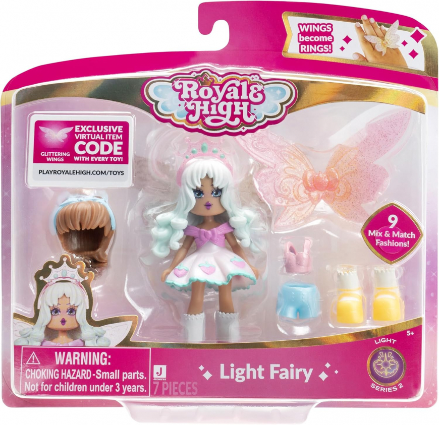 Royale High series 2 Light Fairy mini doll