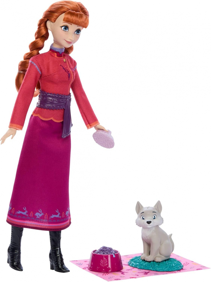 Disney Frozen Anna and Baby Fox Set