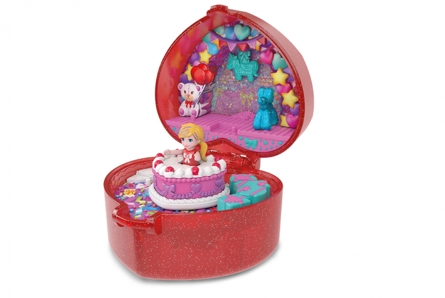 Polly Pocket Ruby Red Ring Box Mattel 80th Anniversary