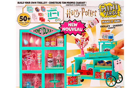 MGA's Miniverse Make It Mini Harry Potter Honeydukes Trolley Playset