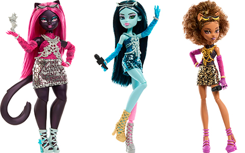 Monster High Skulltimate Secrets Hauntlywood Mysteries dolls