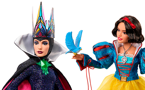 Disney Snow White 2025 live action movie collector dolls from Mattel