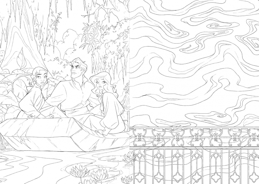 A Twisted Tale Art of Coloring Book