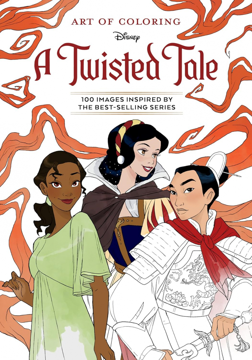 A Twisted Tale Art of Coloring Book