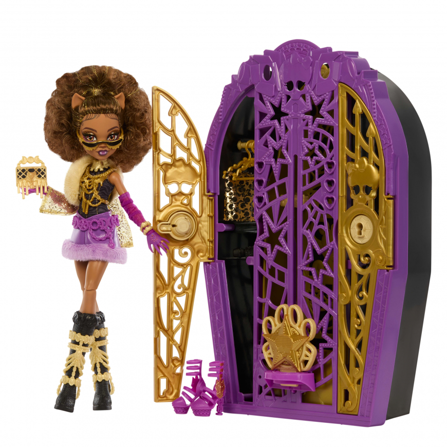 Monster High Skulltimate Secrets Hauntlywood Mysteries Clawdeen Wolf Doll