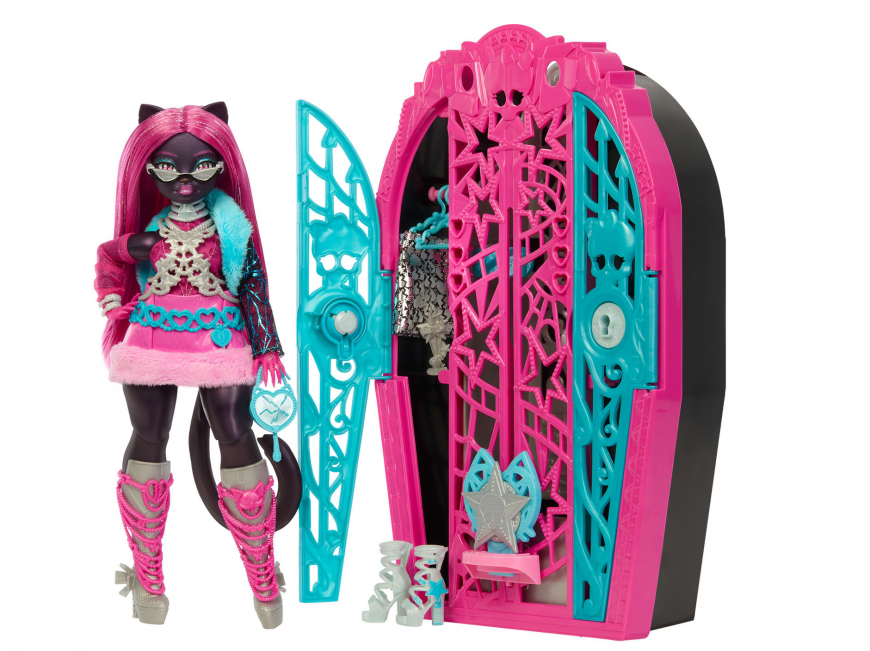 Monster High Skulltimate Secrets Hauntlywood Mysteries Catty Noir Doll