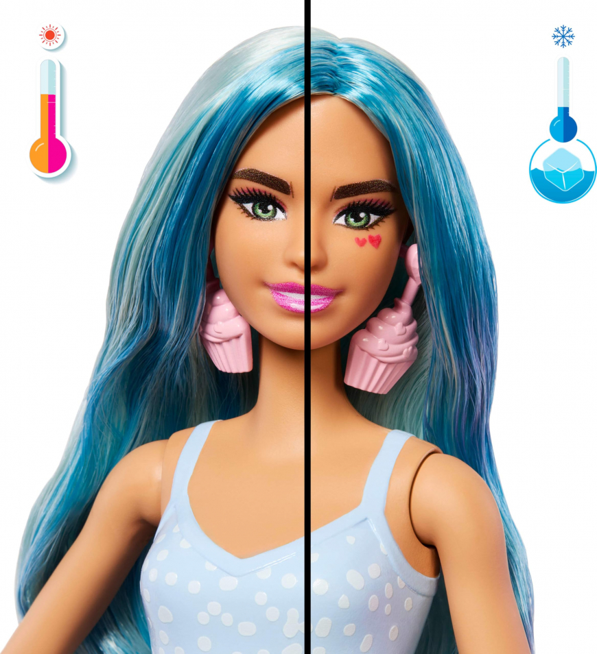 Barbie Pop Reveal Treats Milk Shake JFY61 doll Blue