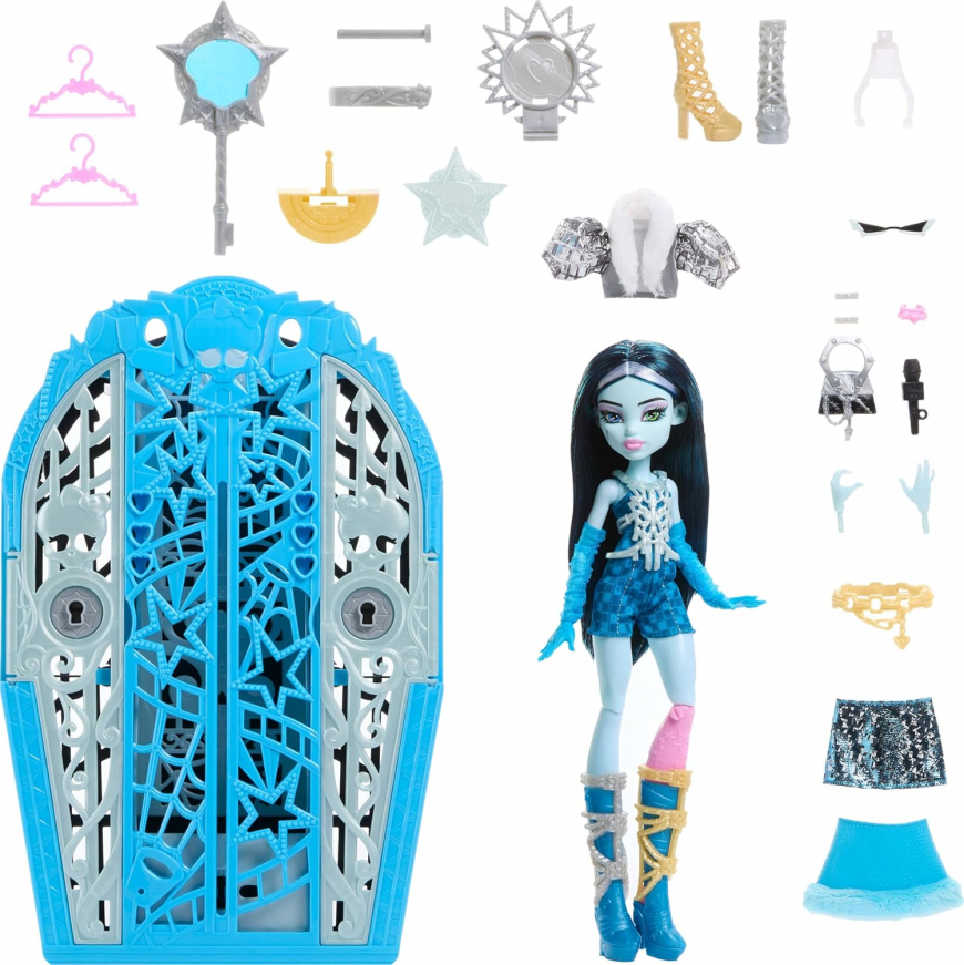 Monster High Skulltimate Secrets Hauntlywood Mysteries Frankie Stein Doll
