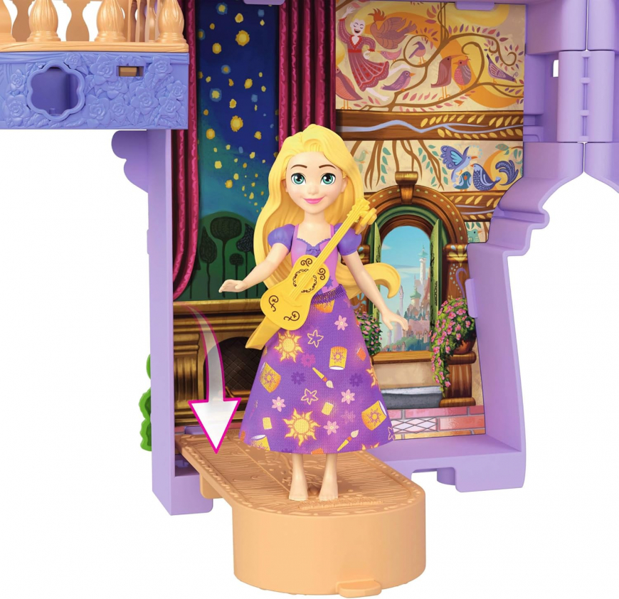Mattel Disney Princess Rapunzel Storytime Stackers Doll House