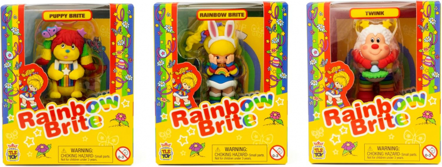 The Loyal Subjects Rainbow Brite 3-Pack Easter figure set