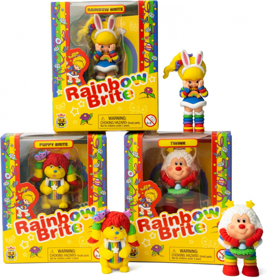 The Loyal Subjects Rainbow Brite 3-Pack Easter figure set