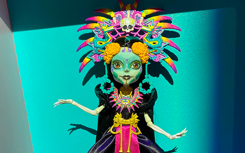 Monster High Howliday Dia De Muertos Skelita Calaveras 2025 doll