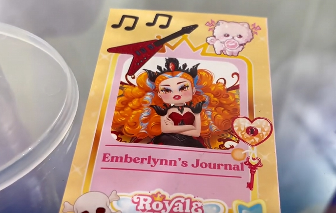 Royale High Series 3 Fire fairy Emberlynn fashion doll