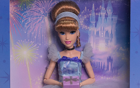 Disney Princess Birthday Celebration Cinderella doll from Mattel