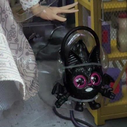 Monster High Skullector M3GAN movie doll irl photos